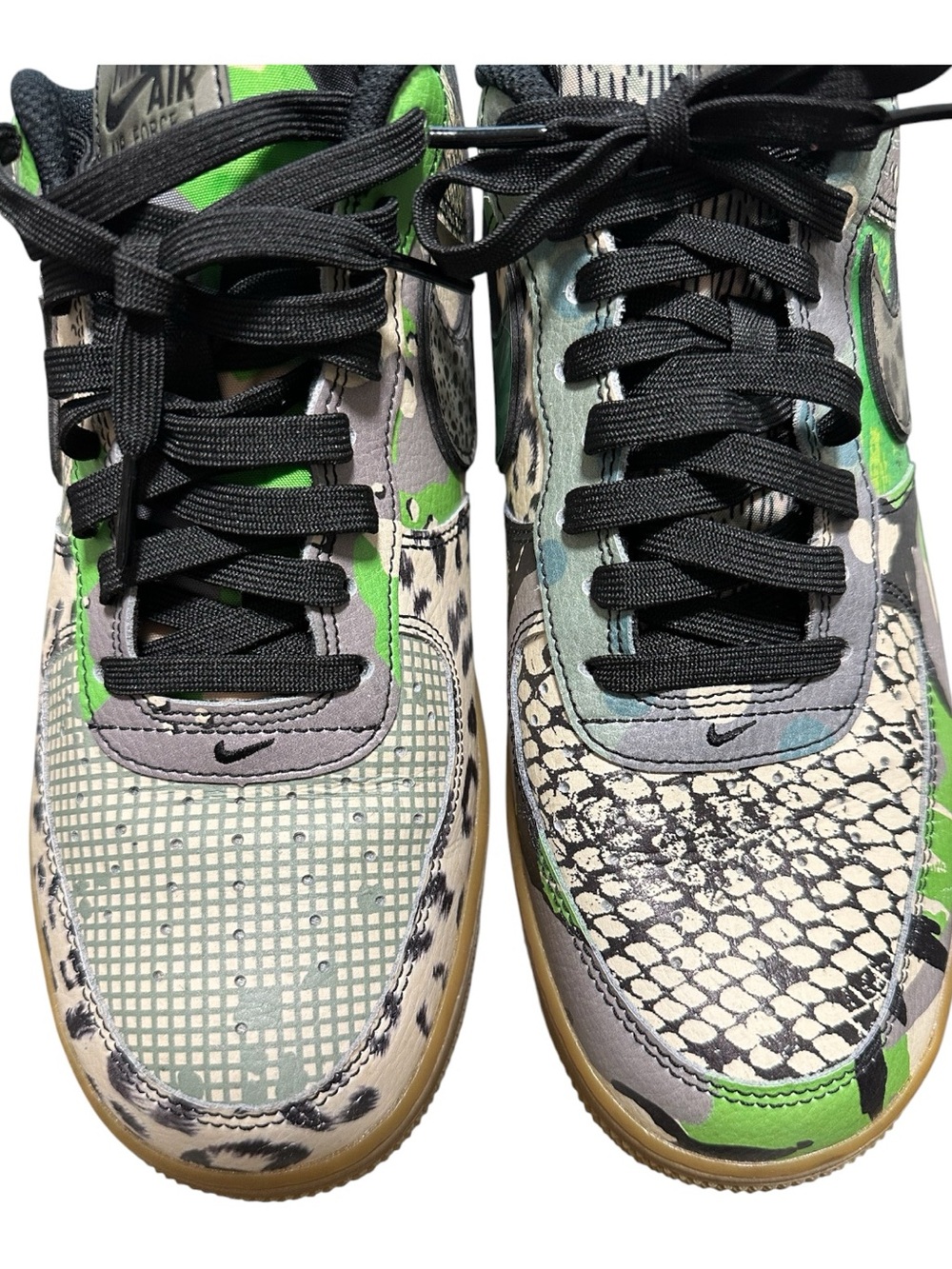 Nike Air Force 1 Low City of Dreams Men’s Size 10.5 Custom CT8441-002 preowned - Picture 2 of 7